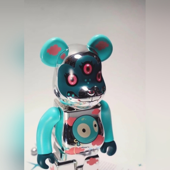 Medicom Tara McPherson 400% Artist Bearbrick DCON ‘24 3D Retro Toy Be@rbrick - Picture 3 of 5